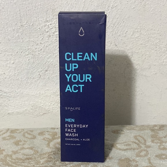 PUNISHER denim buttonup L=25Dx20A+Tahari🍋+Clean up your act 8.820Z facewash - Picture 6 of 15